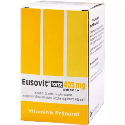 EUSOVIT forte 403 mg zachte capsules, 50 st EUSOVIT forte 403 mg zachte capsules, 50 st