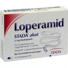 LOPERAMID STADA acute 2 mg harde capsules, 10 stuks