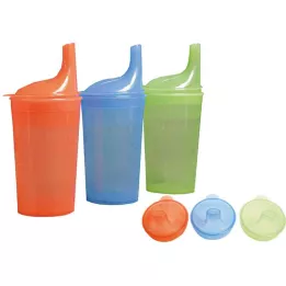 Drinkbeker zonder handvat met deksel 4mm groen (1 stuk)