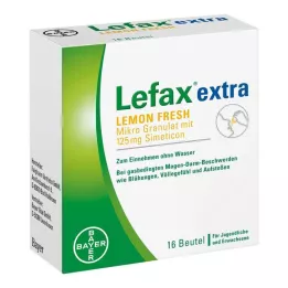 LEFAX extra Lemon Fresh Micro Granules, 16 stuks