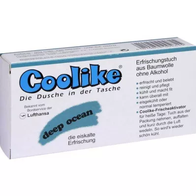 COOLIKE Verfrissend handdoekje diepe oceaan, 5 stuks