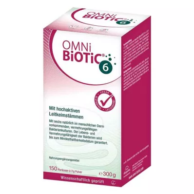 Omni Biotic 6-poeder, 300 g Omni Biotic 6-poeder, 300 g