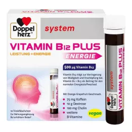 DOPPELHERZ Vitamine B12 Plus systeem drinkampullen, 10X25 ml