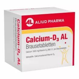 CALCIUM-D3 AL bruistabletten, 50 stuks