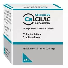 Calcilac kauwtabletten, 20 stuks
