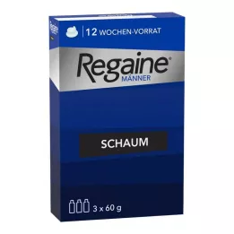 REGAINE Herenschuim 50 mg/g, 3X60 ml