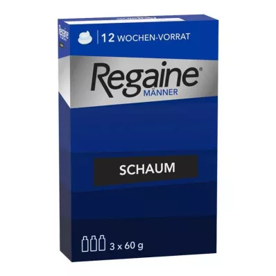 Regaine Mannenschuim 5%, 3X60 ml Regaine Mannenschuim 5%, 3X60 ml