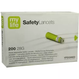 MYLIFE Veiligheidslancetten, 200 stuks