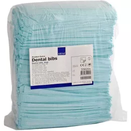 ZAHNARZT Slabbetjes 41x45 cm blauw, 4X125 st