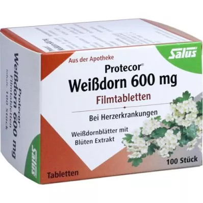 PROTECOR Meidoorn 600 mg Filmomhulde Tabletten, 100 Capsules