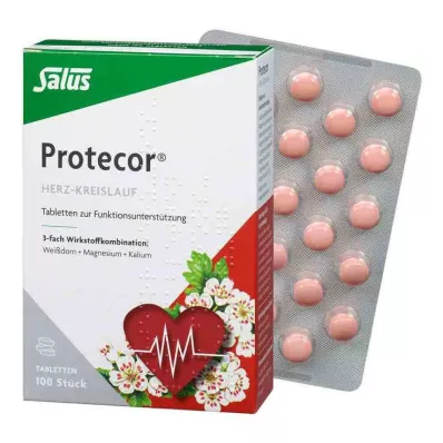 Protector cardiovasculaire tabletten voor functionele functie Salus, 100 stuks Protector cardiovasculaire tabletten voor functionele functie Salus, 100 stuks