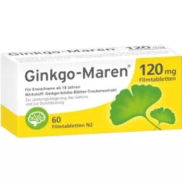 GINKGO-MAREN 120 mg filmomhulde tabletten, 60 stuks