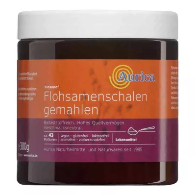FLOHSAMENSCHALEN gemalen poeder, 300 g FLOHSAMENSCHALEN gemalen poeder, 300 g
