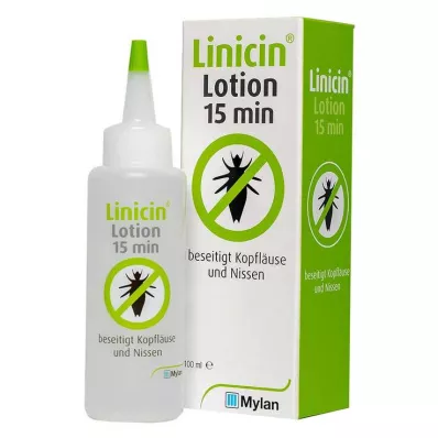 LINICIN Lotion 15 min. zonder luizenkam, 100 ml LINICIN Lotion 15 min. zonder luizenkam, 100 ml