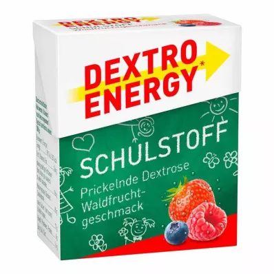 Dextro Energy schoolmateriaal bosfruittabletten, 50 g Dextro Energy schoolmateriaal bosfruittabletten, 50 g