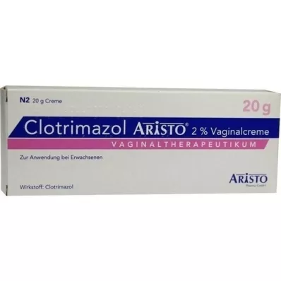 CLOTRIMAZOL ARISTO 2% vaginale crème + 3 applic., 20 g