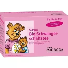 SIDROGA Biologisch Zwangerschapsthee Filterzakje, 20X1.5 g