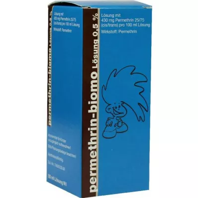 PERMETHRIN-BIOMO Oplossing 0,5%, 50 ml