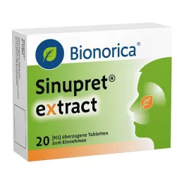 SINUPRET extractomhulde tabletten, 20 stuks