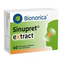 SINUPRET extractomhulde tabletten, 40 stuks