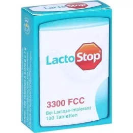 LACTOSTOP 3.300 FCC Tabletten klikdispenser, 100 stuks