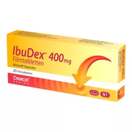 IBUDEX 400 mg filmomhulde tabletten, 20 st
