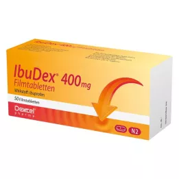 IBUDEX 400 mg filmomhulde tabletten, 50 st
