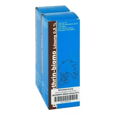 PERMETHRIN-BIOMO Oplossing 0,5%, 200 ml