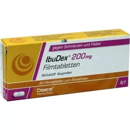 IBUDEX 200 mg filmomhulde tabletten, 20 st