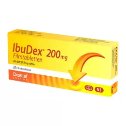 IBUDEX 200 mg filmomhulde tabletten, 20 st