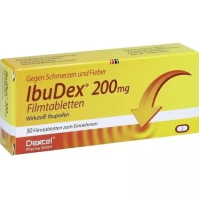 IBUDEX 200 mg filmomhulde tabletten, 30 st