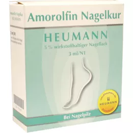 AMOROLFIN Nagelkuur Heumann 5% nagellak, 3 ml