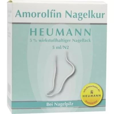 AMOROLFIN Nagelkuur Heumann 5% nagellak, 5 ml