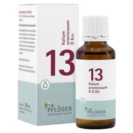 Biochemie Pflueger 13 kaliumarseen.D 6 druppels, 30 ml