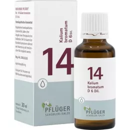 BIOCHEMIE ploegerspleister 14 Kalium bromatum D 6 druppels, 30 ml