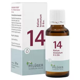 Biochemie Pflueger 14 kaliumbromat.D 6 druppels, 30 ml
