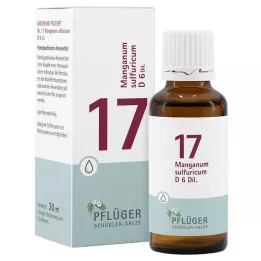Biochemie Pflueger 17 Manganum zwavelicum D 6 druppels, 30 ml