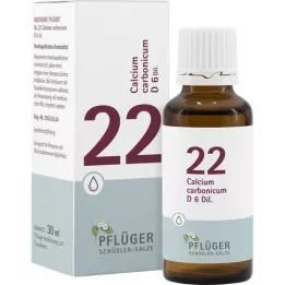 BIOCHEMIE Ploegerspleister 22 Calciumcarbonicum D 6 druppel, 30 ml