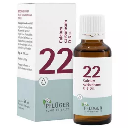 Biochemie Pflueger 22 Calciumcarbonicum D 6 druppels, 30 ml