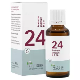 Biochemie Pflueger 24 Arsenum jodatum D 6 druppels, 30 ml