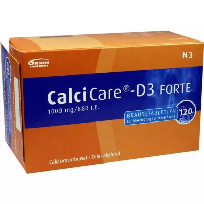 Calcicare D3 forte bruistabletten, 120 st Calcicare D3 forte bruistabletten, 120 st