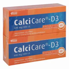 CalciCare-D3 600 mg/400 internationale eenheden (120 stuks)