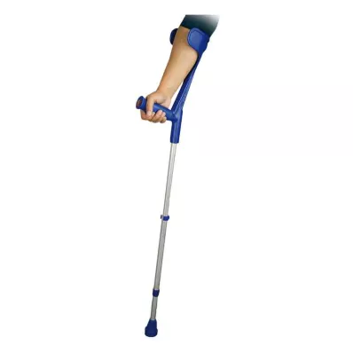 UNTERARMSTÜTZE voor volwassenen blauw met softgrip, 2 stuks UNTERARMSTÜTZE voor volwassenen blauw met softgrip, 2 stuks
