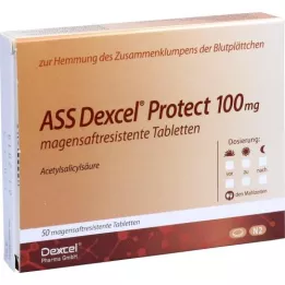 ASS Dexcel Protect 100 mg enterische tabletten, 50 stuks