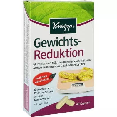 KNEIPP Capsules Gewichtsvermindering, 40 Capsules