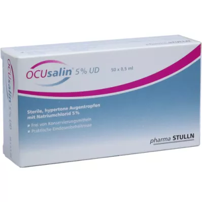 OCUSALIN 5% UD Oogdruppels, 50X0,5 ml