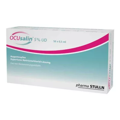 OCUSALIN 5% UD Oogdruppels, 50X0,5 ml OCUSALIN 5% UD Oogdruppels, 50X0,5 ml