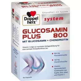 DOPPELHERZ Glucosamine Plus 800 systeemcapsules, 60 stuks