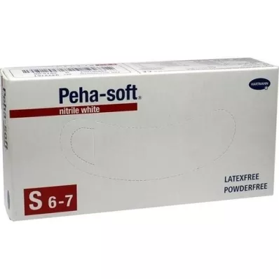 PEHA-SOFT nitril wit Unt.Hands.unsteril pf S, 100 St