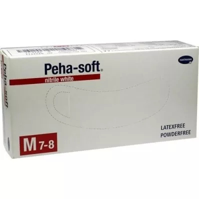 PEHA-SOFT nitril wit Unt.Hands.niet-steriel pf M, 100 st